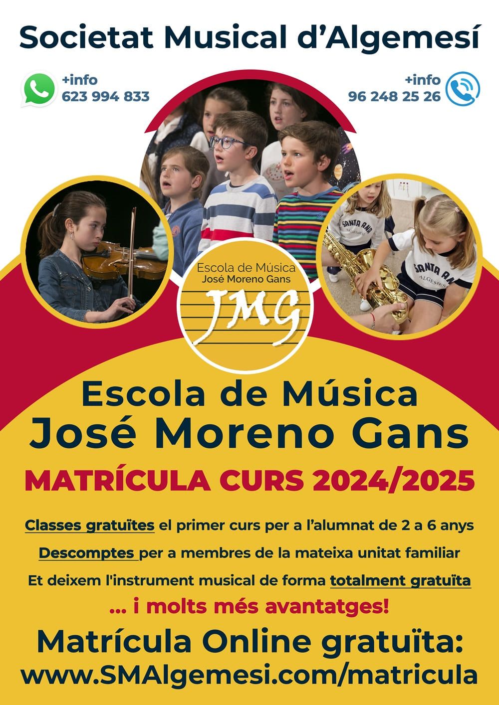 Matrícula curs 24/25